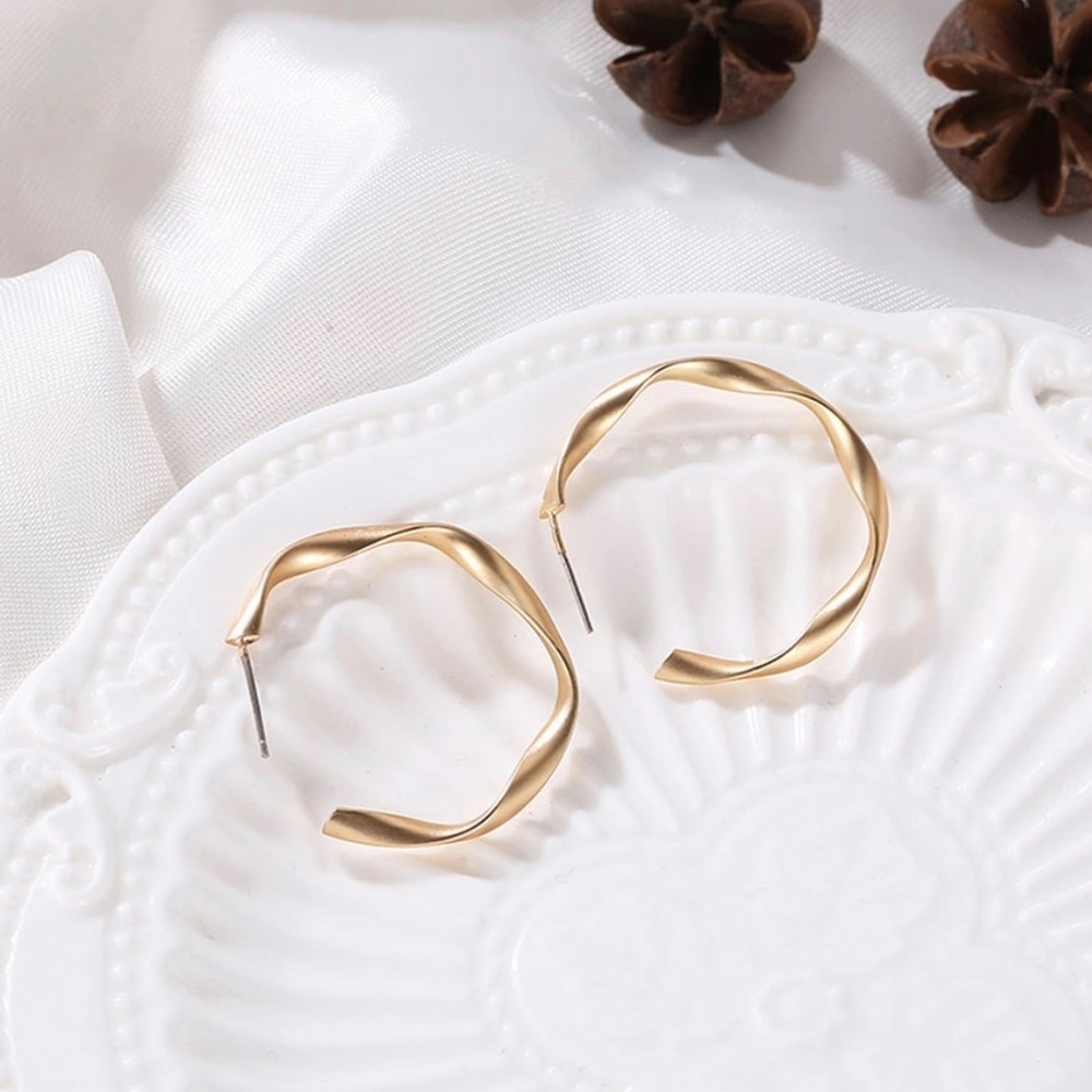 Hoop earrings